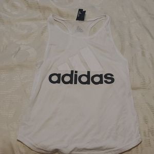 Adidas White Tank Ladies